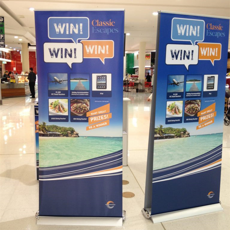 Pull Up Banner Stands